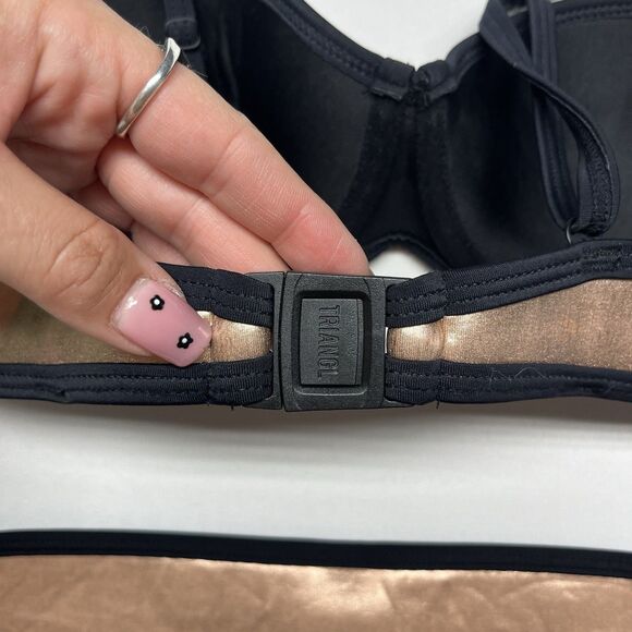 Triangl Neoprene Bikini Two Piece Swimsuit - Picture 5 of 7